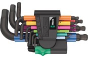 Haus & Garten - Wera 950/9 Hex-Plus Multicolour 2 Allen Allen key set 9-piece - 05133164001