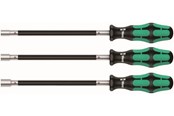 Handwerkzeuge - Wera 3 Piece Kraftform Flexible Shaft Nutspinner Set - 05135311001
