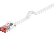 Netzwerk - Kabel - Pro LAN CAT 6 U/FTP flat - Weiß - 7.5m - 4040849949203