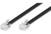Netzwerk - Kabel - Pro Modular telephone cable - Schwarz - 3m - 4040849503214