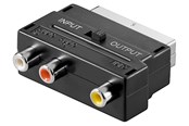 Display Kabel - Pro SCART to composite audio/video adapter IN/OUT - 4040849501227