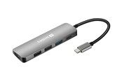 Dockingstationen - Sandberg USB-C Multiport Dock (with 100W PD) - 136-32