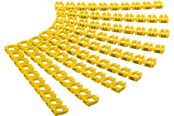 Kabelkanal / Kabelschlauch - Pro Cable marker clips ‘Letters A–C’ for cable diameters up to 6 mm - 4040849725180