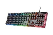 Tastaturen - Trust Gaming GXT 835 Azor - Gaming Tastatur - Deutsch - Schwarz - 23651