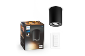 Smart-Home - Philips Hue Pillar Single Spotlight - Black - With Dimmer Switch - 929003811601