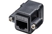 Netzwerk - Kabel - Pro RJ45 mounting adapter with mounting flange black - Schwarz - 4040849813658