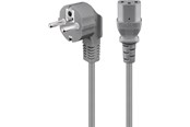 Stromkabel (Extern) - Pro Cold-device connection cord angled 2 m grey - 4040849500763