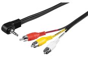 Audio Kabel - Pro Adapter cable composite audio/video to 3.5 mm - 4040849502095