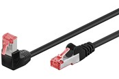 Netzwerk - Kabel - Pro LAN CAT 6 S/FTP - 90° - Schwarz - 5m - 4040849515460