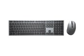 Tastaturen - Dell Premier Multi-Device - Tastatur & Maus Set - Nordisch - Grau - KM7321WGY-NOR