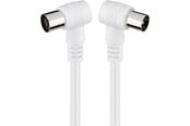 Antennenkabel - Pro Angled antenna cable (<70 dB) 2x shielded - 4040849115240