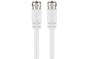 Antennenkabel - Pro SAT antenna cable (<70 dB) 2x shielded 2.5m - 4040849270345