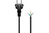 Stromkabel (Extern) - Pro Safety plug cord for assembly 1.5 m black - 4040849513275