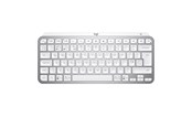 Tastaturen - Logitech MX Keys Mini Minimalist Wireless Illuminated Keyboard - Pale Grey - US - Tastatur - Englisch (US) - Grau - 920-010499