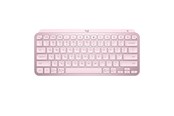 Tastaturen - Logitech MX Keys Mini Minimalist Wireless Illuminated Keyboard - Rose - US - Tastatur - Englisch (US) - Pink - 920-010500