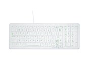 Tastaturen - Cherry MedicalKey - Tastaturen - Deutsch - Weiss - AK-C7000F-U1-W/GE