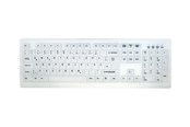 Tastaturen - Cherry MedicalKey AK-C8100 Sanitizable - Tastaturen - Deutsch - Weiss - AK-C8100F-UVS-W/GE
