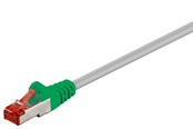 Netzwerk - Kabel - Pro CAT 6 Crossover-patch cable S/FTP (PiMF) grey green - Grün - 2m - 4040849684593