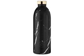 Küchenzubehör - 24Bottles Clima Bottle 0.85 L - Black Marble - 24B434