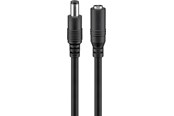 Stromkabel (Extern) - Pro 2.1 mm DC extension cable Black - 4040849714009