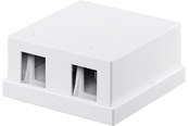 Kabelkanal / Kabelschlauch - Pro Keystone empty housing 2 port - 4040849793660