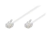 Netzwerk - Kabel - Pro Modular telephone cable - Weiß - 10m - 4040849930638