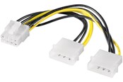 Stromkabel (Intern) - Pro Power cable/adapter for PC graphics cards PCI-E to PCI Express 8-pin - 4040849932410