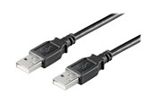 USB Kabel - Pro USB-A <-> USB-A - 1.8m - Schwarz - 4040849935930