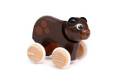 Baby Spielzeug - Brio Push Along Bear - 30338