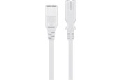 Stromkabel (Intern) - Pro Extension cord C7/C8 2 m white - 4040849972003