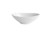 Tischgedeck - Pillivuyt Plissé Bowl oval 16 x 10 x 4.5 cm White - 19473