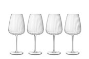 Tischgedeck - Luigi Bormioli Rotweinglas bordeaux Optica 70 cl 4 Stück - 24701