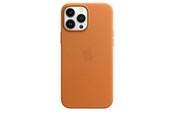 Handys - Cover & Cases - Apple iPhone 13 Pro Max Leather Case with MagSafe - Golden Brown - MM1L3ZM/A