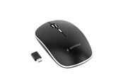 Maus - Gembird Silent wireless optical mouse - USB-C receivcer - Maus (Schwarz) - MUSW-4BSC-01