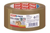 Klebeband und Kleber - tesa pack Ultra Strong Packaging Tape 66m x 50mm Brown - 57177-00000-11