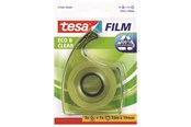 Klebeband und Kleber - tesa film eco & clear tape 33m x 19mm Transparent + dispenser - 57968-00000-01
