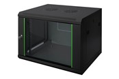 Rack-Gehäuse - DIGITUS DN-19 12-U-EC-SW - 12U Wall Mount Rack Cabinet - DN-19 12-U-EC-SW