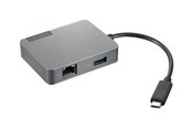 USB-Hubs - Lenovo USB-C Travel Gen2 - hub USB-Hubs - Grau - GX91A34575