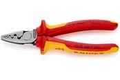 Handwerkzeuge - KNIPEX Crimpzangen für Aderendhülsen, mit Dorn-Crimp - 97 78 180