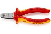Handwerkzeuge - KNIPEX Crimpzangen für Aderendhülsen, mit Trapez-Crimp - 97 68 145 A