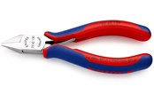 Handwerkzeuge - KNIPEX Elektronik-Seitenschneider, mit durchgestecktem Gelenk - 77 42 130