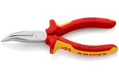 Handwerkzeuge - KNIPEX Flachrundzangen mit Schneide, (Radiozangen) - 2526160