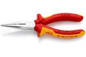 Handwerkzeuge  - KNIPEX Flachrundzangen mit Schneide, (Radiozangen) - 25 06 160