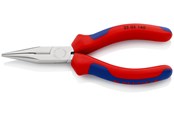 Handwerkzeuge - KNIPEX Flachrundzangen mit Schneide, (Radiozangen) - 25 05 140