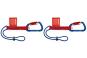 Haus & Garten - KNIPEX Adapterschlaufen mit fixiertem Materialkarabiner - 00 50 06 T BK