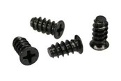 Systemzubehör - InLine Fan Screws 5.0x10.0mm black 50 pcs. - 33371D
