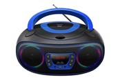 CD-Player - DENVER TCL-212BT - Blue - Boombox - CD - FM - USB - Bluetooth - TCL-212BTBLUE