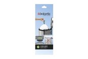 Reinigung - brabantia Size G - trash can liner - 30 L - high-density polyethylene (HDPE) - white - pack of 20 - 24 62 65