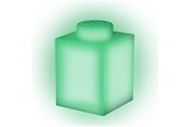 Kinder Lampen - Euromic LEGO Classic Silicone Brick 1000% night light with LEDlite- GREEN - 525569