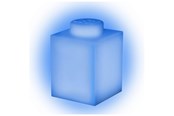 Kinder Lampen - Euromic LEGO Classic Silicone Brick 1000% night light with LEDlite- BLUE - 4006436-LGL-LP37
